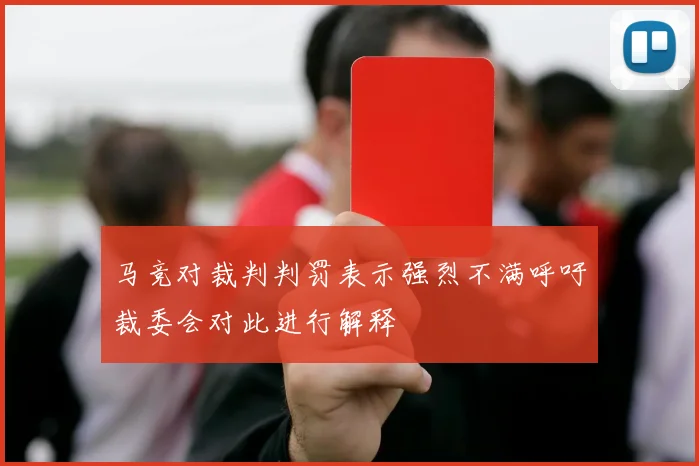 马竞对裁判判罚表示强烈不满呼吁裁委会对此进行解释